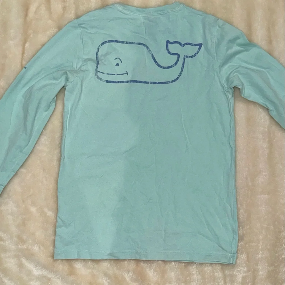 Vineyard Vines kids Long Sleeve Tee - Soft‎ Teal
